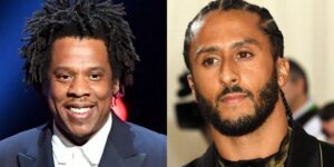nfl drama with Jay-Z and Colin Kaepernick movement.