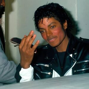 Michael Jackson in the 80's at height of Thriller era.