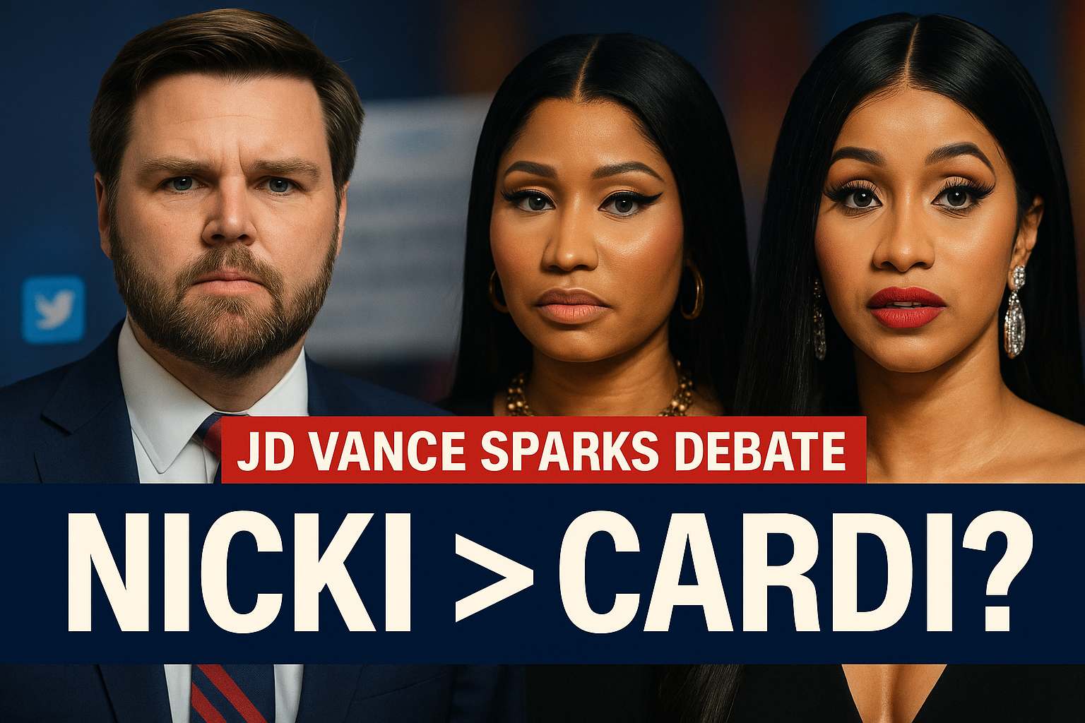 jd vance, nicki minaj, cardi b