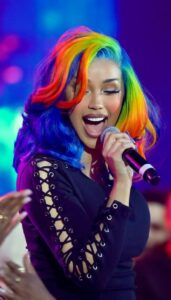 Cardi B performing live during her Canada tour with crowd in Toronto Vancouver and Hamilton