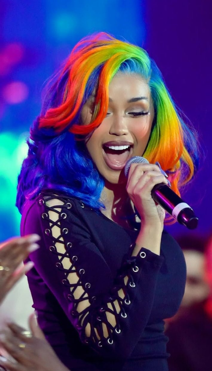 Cardi B performing live during her Canada tour with crowd in Toronto Vancouver and Hamilton