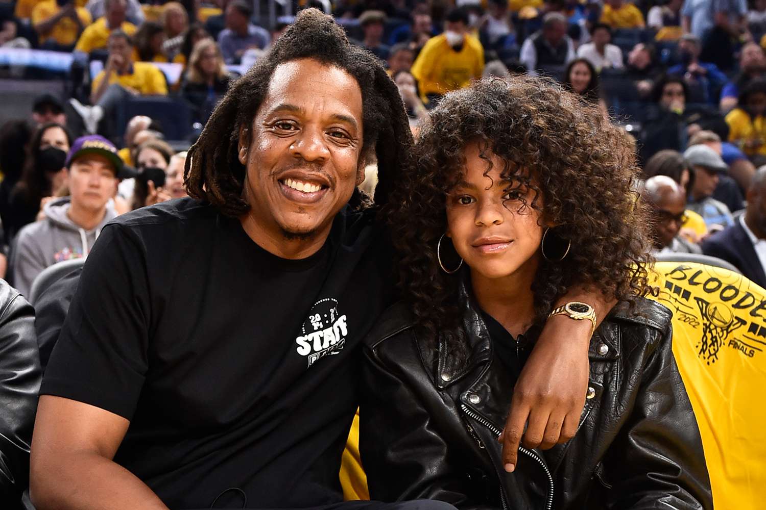 Sean Carter ala Jay-Z with daughter Blu Ivy.