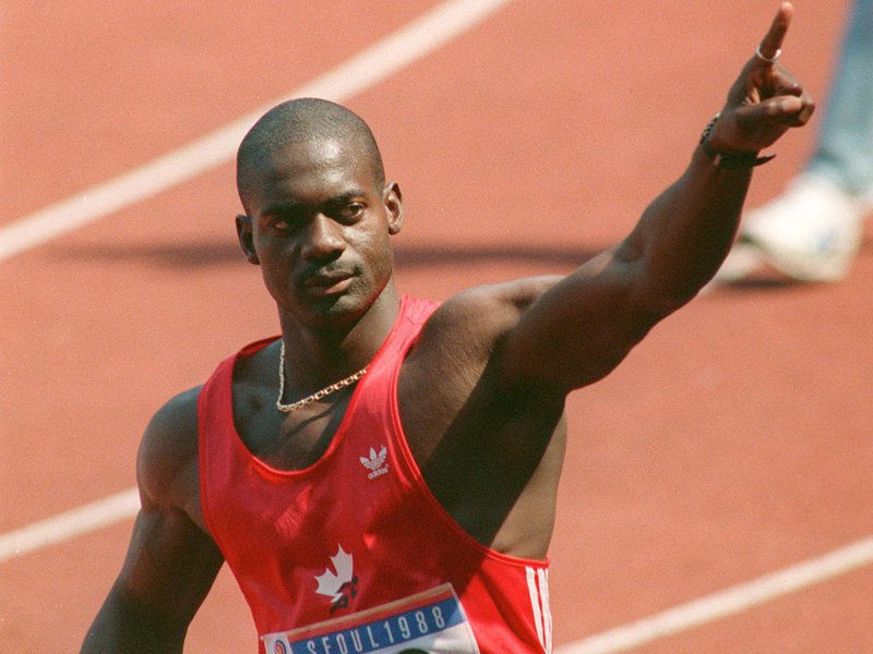 Ben Johnson announces biopic is in the works on his life.