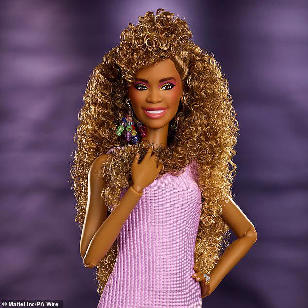On what would be her 63rd birthday the voice Whitney Houston receives own Barbie.