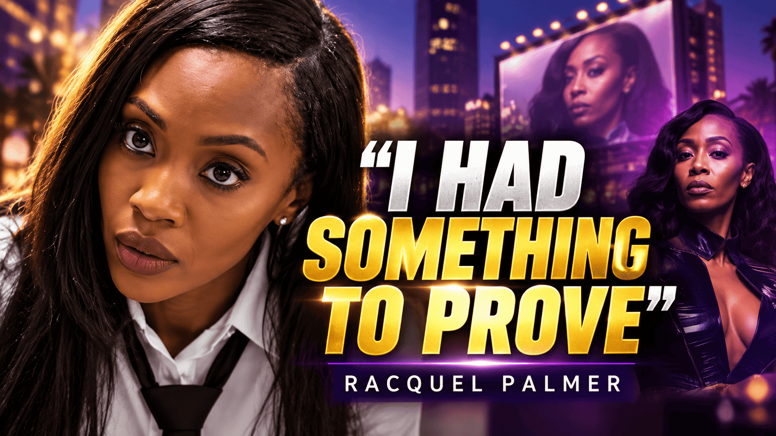 Racquel Palmer exclusive interview with WorldWide Entertainment TV.